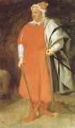 Diego Velazquez The Buffoon Don Cristobal de Castaneda y Pernia (Barbarroja) (df01) Sweden oil painting artist